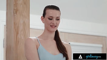 Naughty maid has voyeurism thoughts