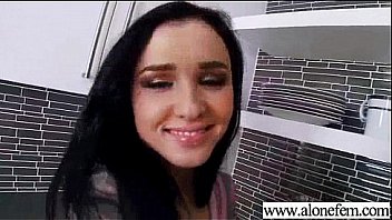 Mastutbation sex tape with toys by alone naughty girl olga snow video 22