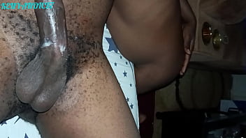 African nanny living next door riding my black dick like and i flooded her pussy with my juices