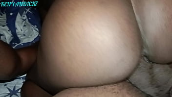 African nanny living next door riding my black dick like and i flooded her pussy with my juices