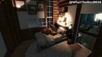 Succubus girlfriend bred in bed