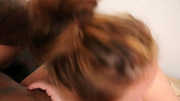 Latina cock sucking and pussy so good but her husband keep calling