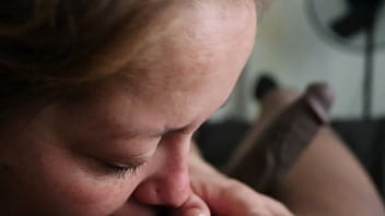 Latina cock sucking and pussy so good but her husband keep calling