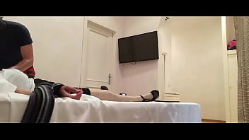 Preview Milf In Stockings And Heels Tied Up And Fucked thumbnail