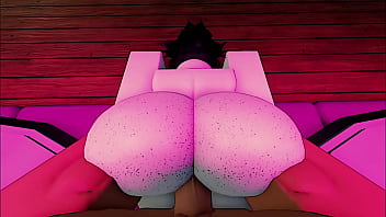 Fucking a roblox pawg in a party multiple creampies
