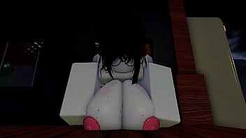 Fucking a roblox pawg in a party multiple creampies