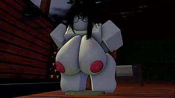 Fucking a roblox pawg in a party multiple creampies