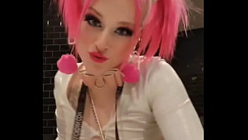 Had the best time at the avn expo #transgirl #bimbo #bimboner #tattooed #altgirl #pink