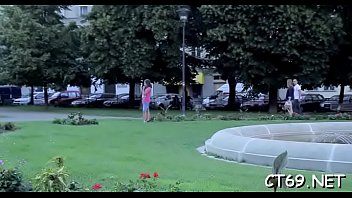 Juicy playgirl exposes her wild passion during the fucking session