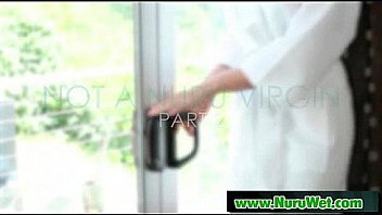 Nuru massage and dick sucking on air matress 05