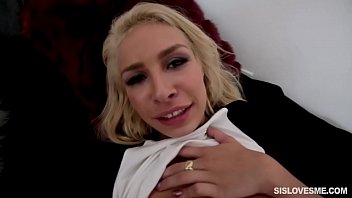 Carmen caliente ride her step bros big cock