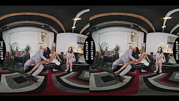 Pov cuckold babe watches wife having sex