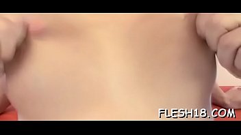 Trimmed legal age teenager drilled hard