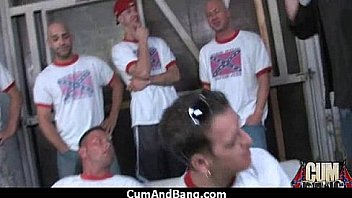 Black slut group in her mouth 9