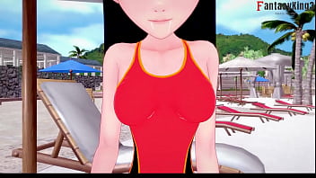 Violet parr sucking dick on the pool incredibles free