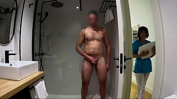 I Masturbate In The Bathroom The Hotel Room Service Woman Comes In To Leave Some Towels And Helps Me Finish She Caught Me By Surprise And Wanted To Help Me Finish thumbnail