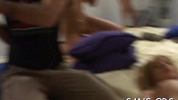 Men and gals group fuck