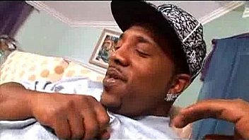 White pussy munching a giant black cock