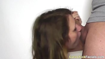 Innocent lisa sucks cock