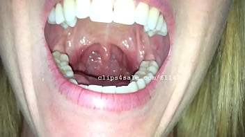 Mouth fetish jessika mouth part2 video4