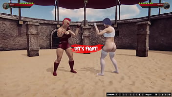 Lillith vs bea nf3d video game sex combat