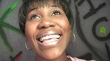 Black girl have surprise gloryhole 26