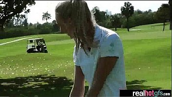 Sex tape with gorgeous gf enjoying action movie 09