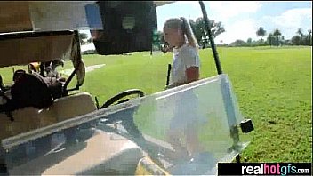 Sex tape with gorgeous gf enjoying action movie 09