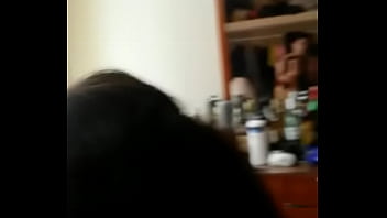 With my friend in my house