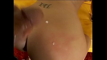 Fair haired floozie is getting some round eye