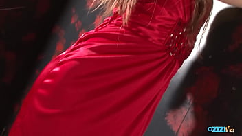 An angel with an attractive visage gerts her fill