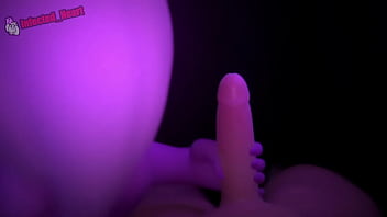 Purple shortstack strokes your cock