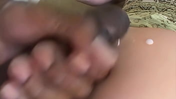 Lisa marie's pussy lips hang down on the black dick that is fucking her