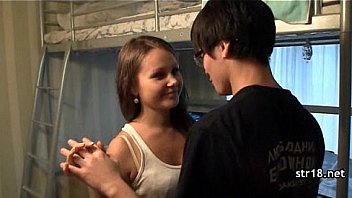 Very hot teens hardcored after class