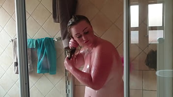 Fucking my mouth and cunt with adult toy in shower Fucking my mouth and cunt with adult toy in shower