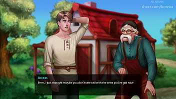 Wal 11 almost touched her big boobs but his husband caught me