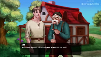 Wal 11 almost touched her big boobs but his husband caught me