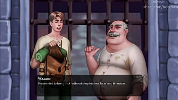 Wal 11 almost touched her big boobs but his husband caught me