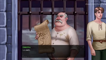 Wal 11 almost touched her big boobs but his husband caught me