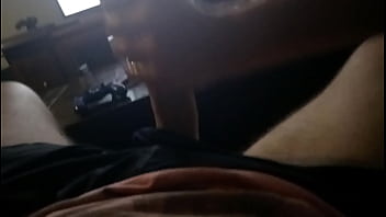 Milf tugging my cock