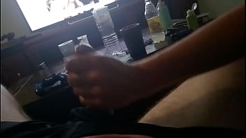 Milf tugging my cock