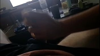 Milf tugging my cock