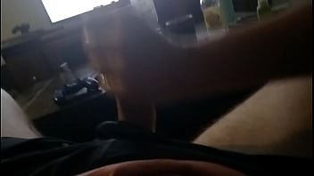 Milf tugging my cock