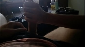 Milf tugging my cock