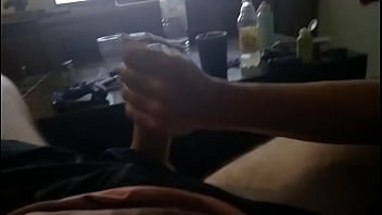 Milf tugging my cock