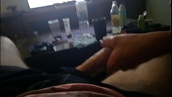 Milf tugging my cock