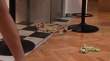 Wetting calvin klein panties for an orgasm