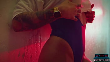 Curvy pornstar babe keisha grey shows off all of her tasty assets for playboy