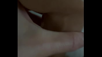 Tight and tiny hairy redhead pussy gets juicy