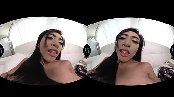 Vrhush ember snow toys her tight asian pussy